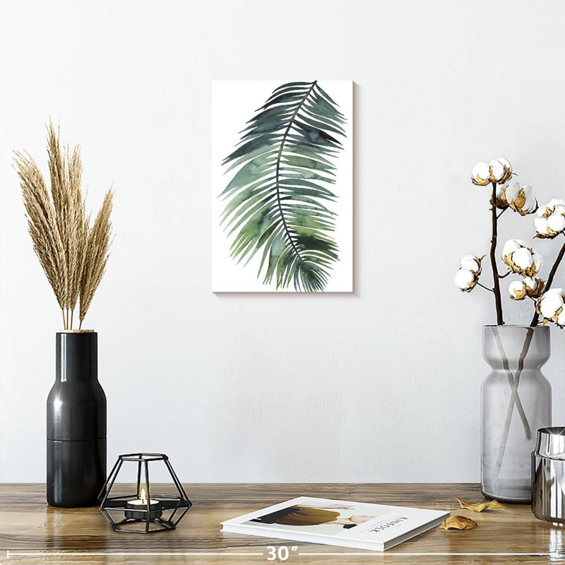 Palmier non attaché V, H 12 po x l 8 po