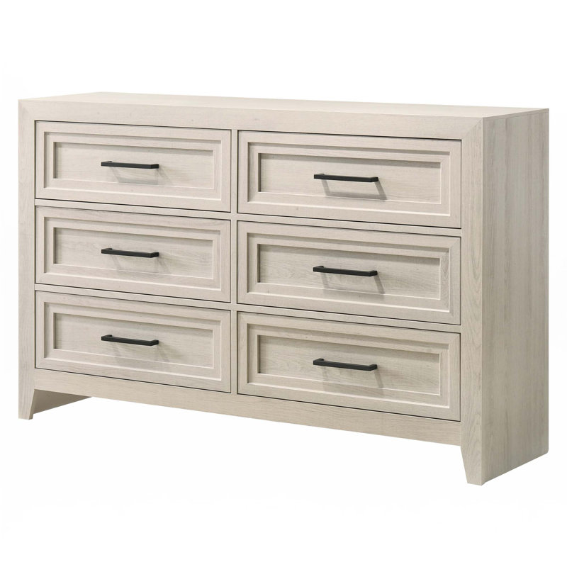 Commode contemporaine à 6 tiroirs 1Pc