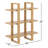 Solid Wood Floating Shelf with Adjustable Shelves-816792552