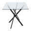 Metal Base Dining Table