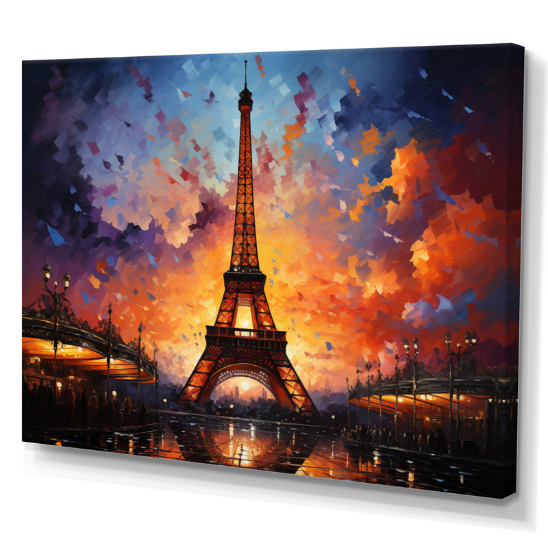 «Malaikha Carousels in Paris», reproduction sur toile, H 12 po x l 20 po, Toile tendue