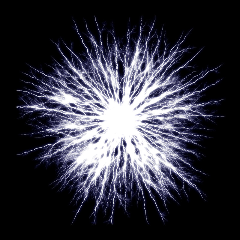 Plasma Blast 1 Piece Wrapped Canvas Wall Art, 91cm H x 91cm W