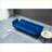 Sofas, Modern Navy Blue Velvet Sofa Bed for Small Spaces | Solid Wood+MDF | Navy Blue