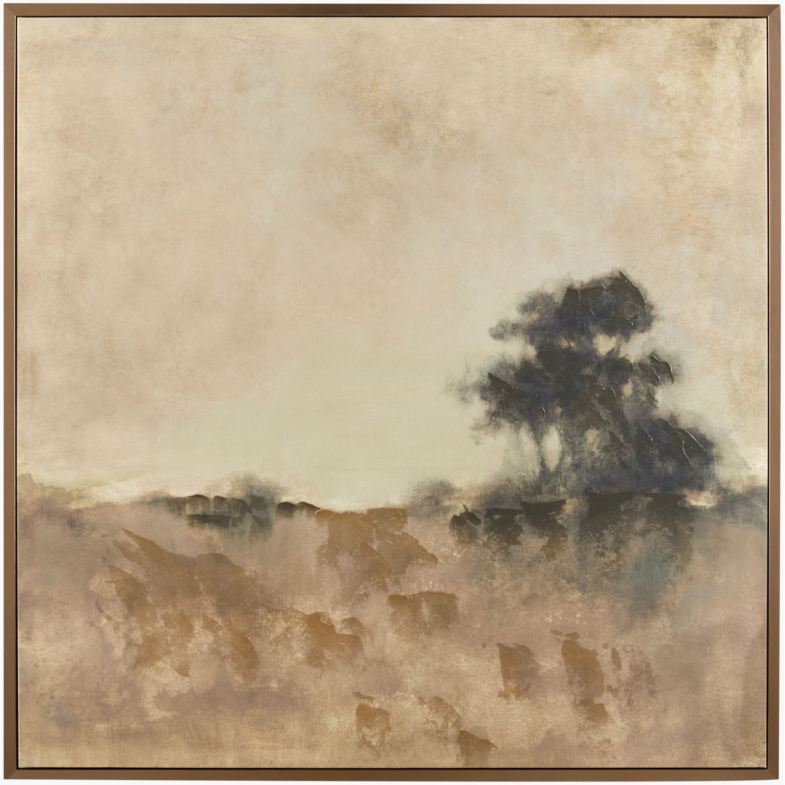 Wall Art, Brown, Black