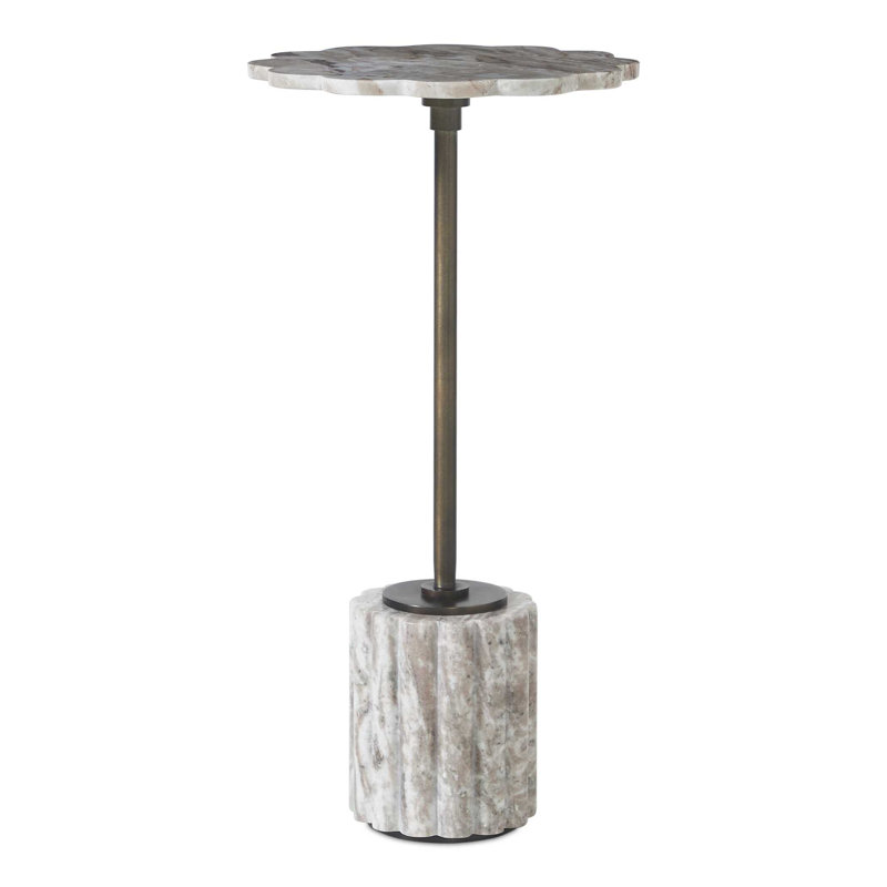 Table à boissons en marbre Uttermost Lana
