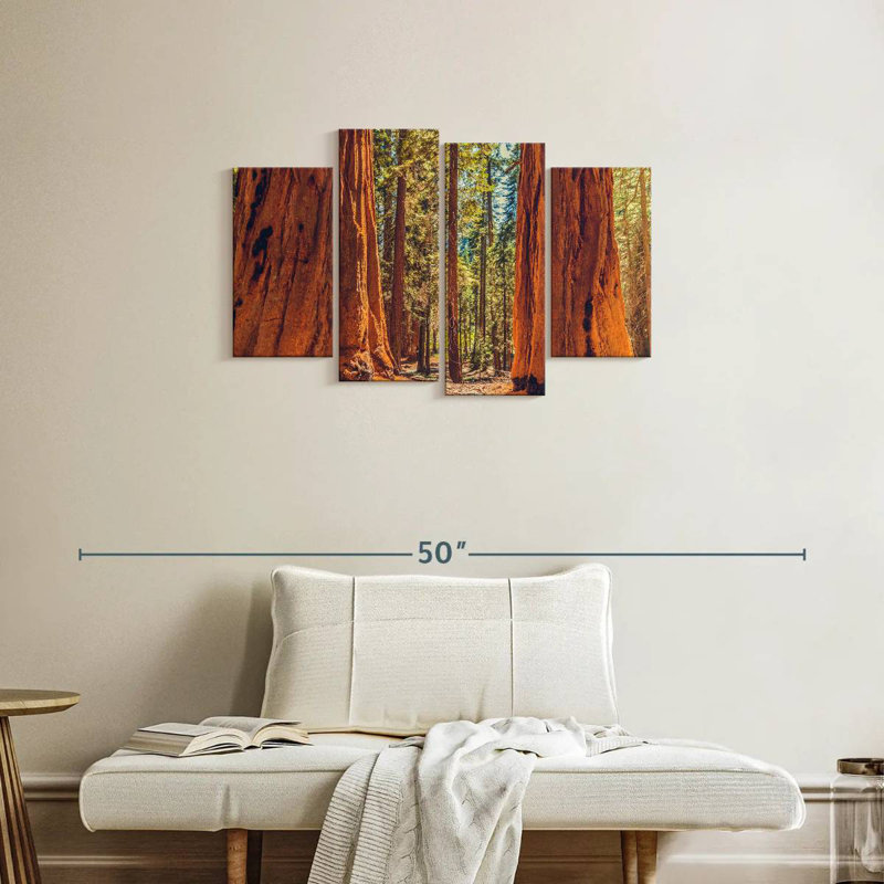 Harnek Dense Sequoia Tree Grove, 22" H x 36" W