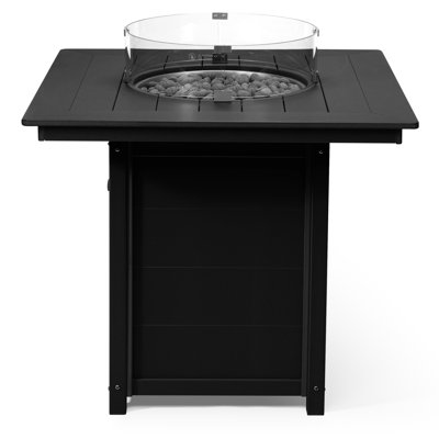 Square 42" Counter Fire Pit Table