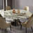 Modern Luxury Marble Round Dining Table Set-125120136-103557859