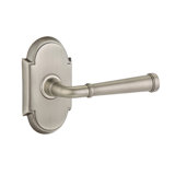 Merrimack Round Privacy (Bed & Bath) Door Lever with Arch Rosette