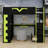 Advanced Gamer Bed With Loft Design, Integrated Desk,And Storage-1517700857