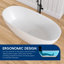 Baignoire de trempage profonde 67 po