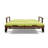 Patio Double Chaise Lounge With Cushion-389457410