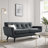 Modway Engage Herringbone Fabric Loveseat-1306639336