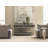 Modern Uptown Glass Top End Table