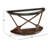 Bartulio 50'' Glass Top Console Table