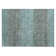 Machine Washable Indoor/Outdoor Xhevrie Teal Rug