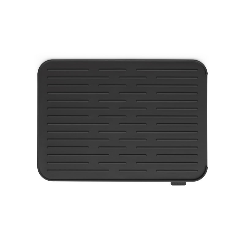Brabantia Silicone Dish Drying Mat, Dark Grey