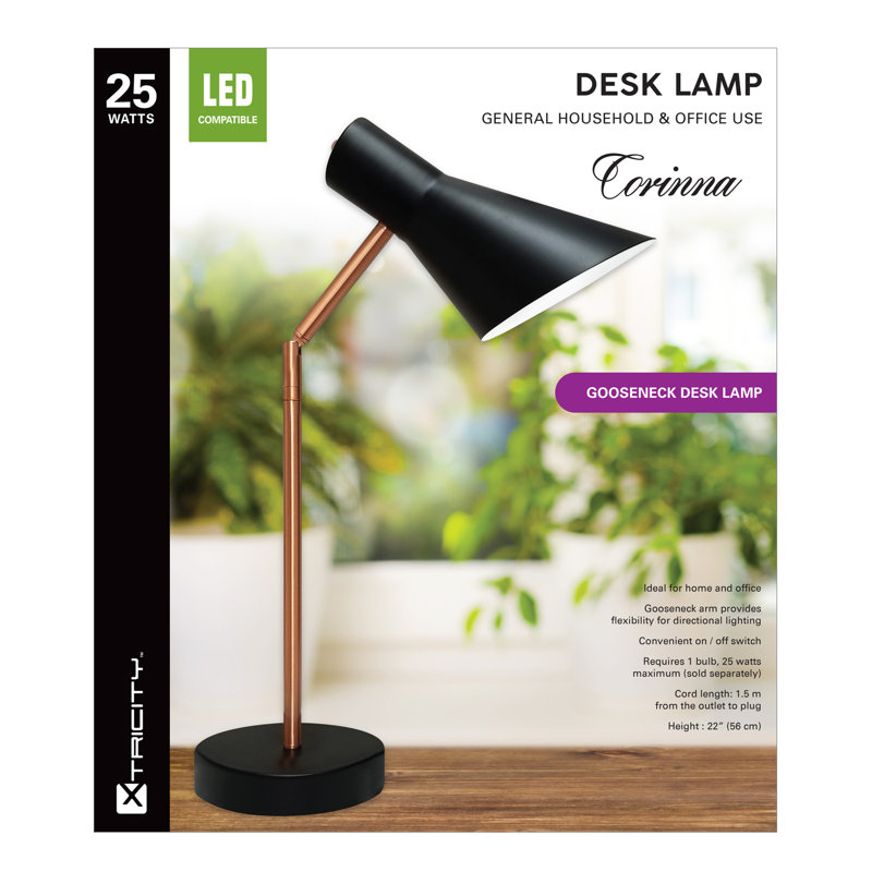 Corinna Metal Desk Lamp