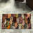 Contemporary Geometric Pattern Non-Woven Thin Type Printed Rug Ideal for Modern Home Decor and Office Spaces-126123486