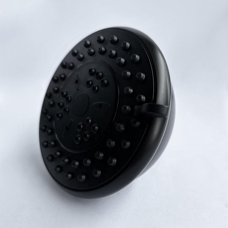 High-Pressure Rain Shower Head With 3 Spray Modes, 4 Inch Fixed Bathroom Rainfall Showerhead With Adjustable Swivel Ball Joint, Bathroom Accessories