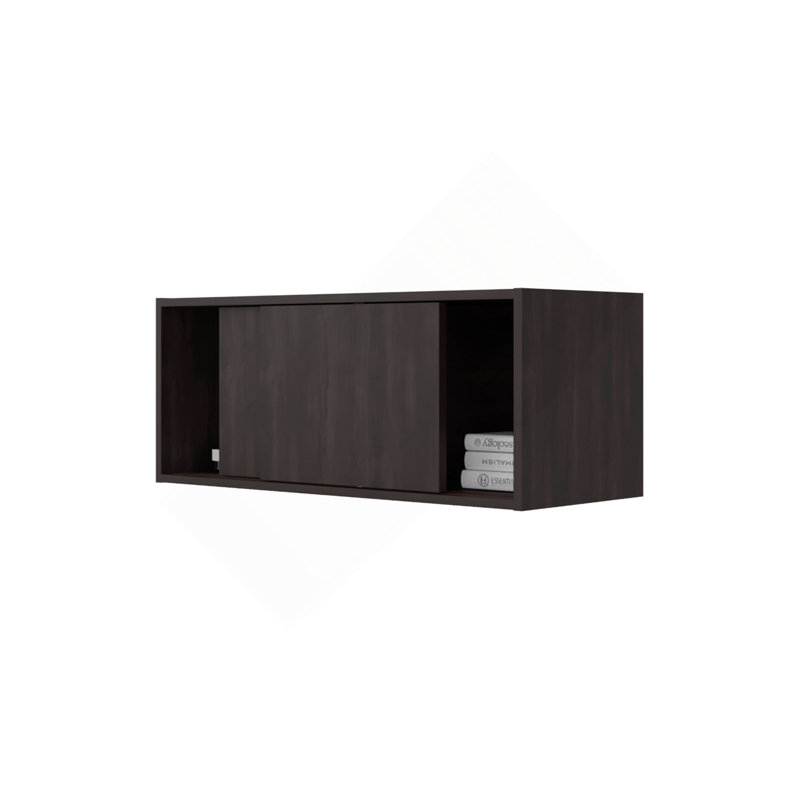Wall Storage Cabinet, Walnut