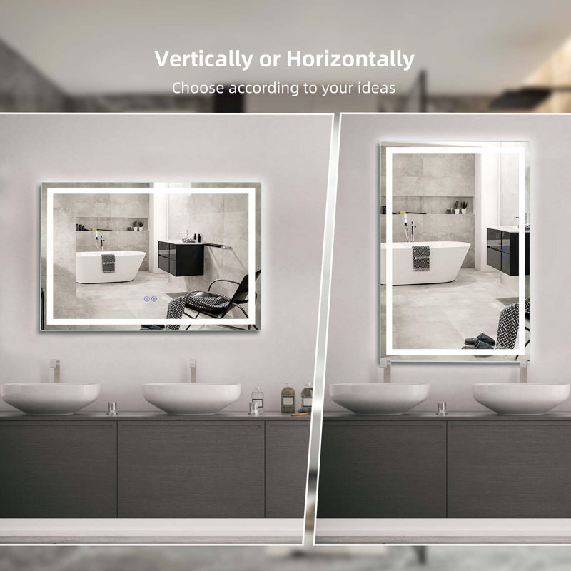 Gulesta Rectangle Wall Mirror, 24" x 32"