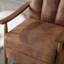 Fauteuil avec cadre en bois