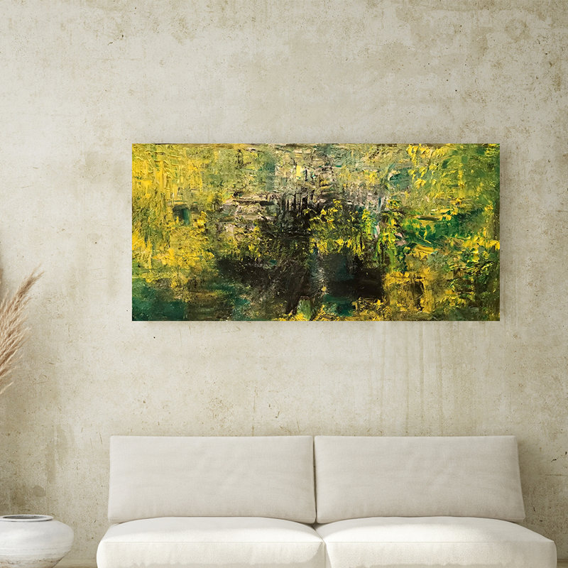 Magic Woods Painting by Irina Gorbman, 11" H x 14" W
