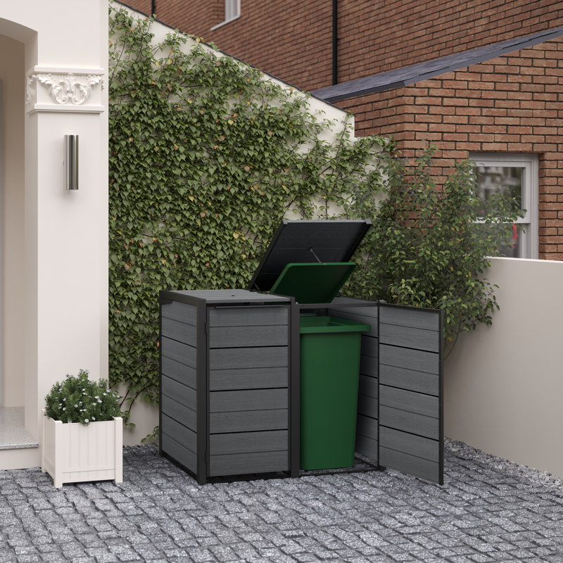Keter 240L Bin Hideaway Extension - Grey