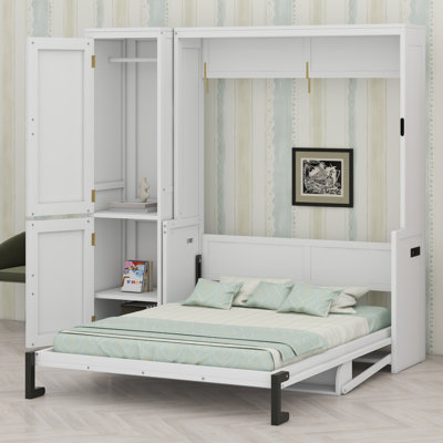 Lit escamotable avec garde-robe Murphy