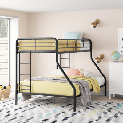 Inko Twin Over Full Metal Standard Bunk Bed by Mack & Miloâ„¢ by Mack & Milo