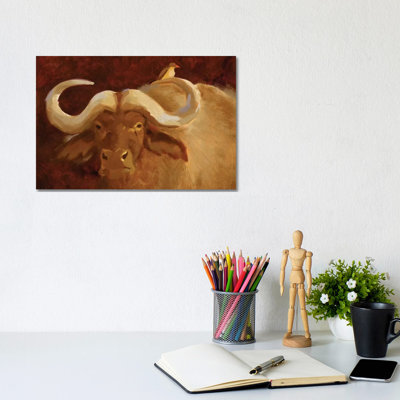 Cape Buffalo II by Jacob Green - Wrapped Canvas Print