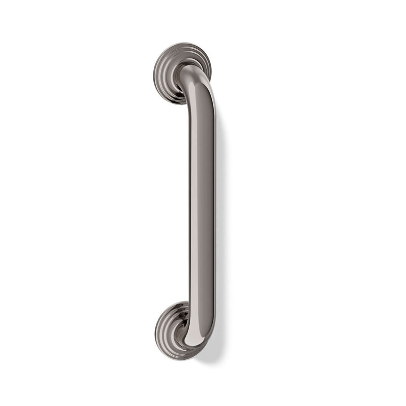 Traditional Grab Bar, 12"W, Vibrant Titanium