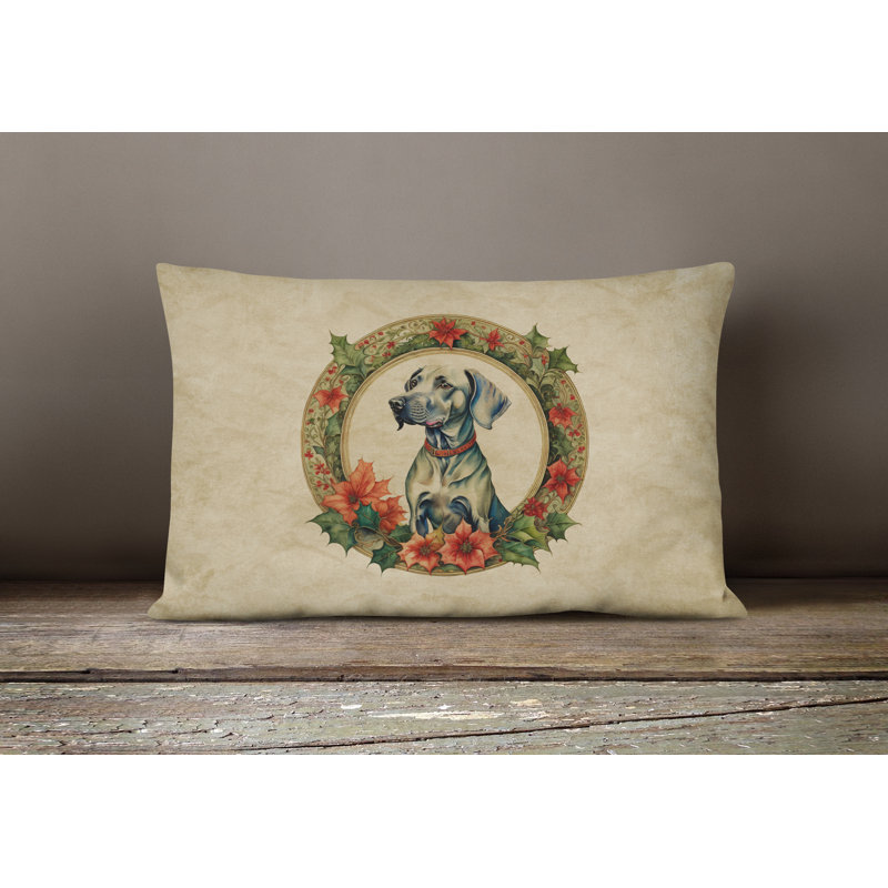 Coussin Christmas, 12 po x 16 po, Rectangulaire