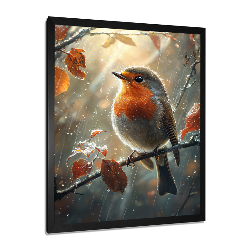 Naroka - animaux, art mural, salon, Noir, H 20 po x l 12 po, Framed Print without Mat