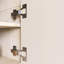 Console polyvalente avec lattes en bois tissé et placage en bois massif-1755216523