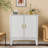 Adjustable Shelf Large-Capacity Multi-Function Storage Cabinet with Anti-Tip Design-122810574