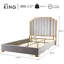 Lit plateforme tapissier très grand Duncanville, gris-87684937-87684934