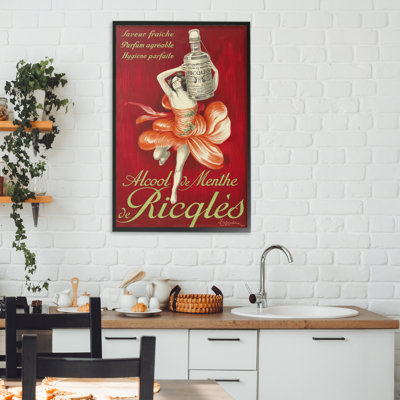 Publicité rétro à base de plantes, giclée, design par Leonetto Cappiello