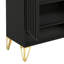  Armoire de rangement à chaussures à 5 niveaux avec tablettes et portes réglables-576273771
