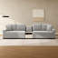 Canapé modulaire rembourré avec accoudoirs de rangement et console centrale pour salon Modern-1618010014-1864926838