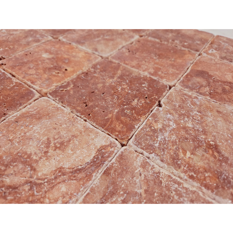 4x4 TUMBLED, Red