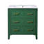 30'' Bathroom Vanity With Ceramic Sink Combo