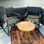 Table d'appoint pliante en teck