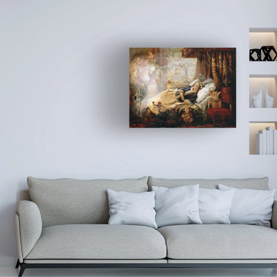 John Anster Fitzgerald The Stuff That Dreams Are Made Of Canvas Art