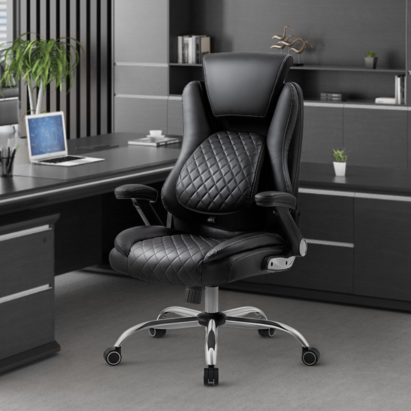 Chaise de cadre ergonomique, Noir