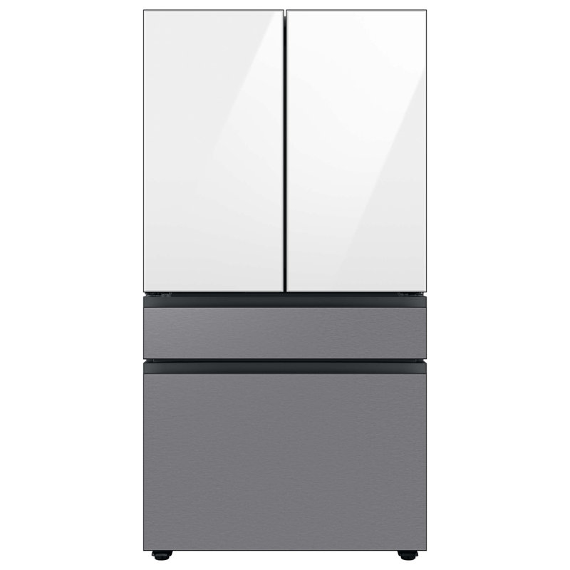 Samsung Bespoke 29 cu. ft. Smart 4-Door Refrigerator with AutoFill Water Pitcher and Custom Panels Included, Stainless Steel