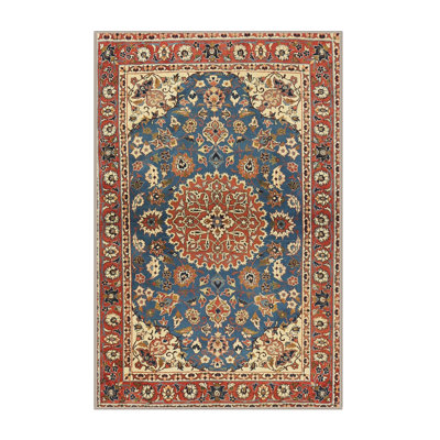 Tapis oriental bleu Douros