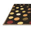 Tapis brun lavable à la machine Reppond Contemporary 363-522146828