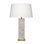 Preston Mother of Pearl Table Lamp with Linen Shade
